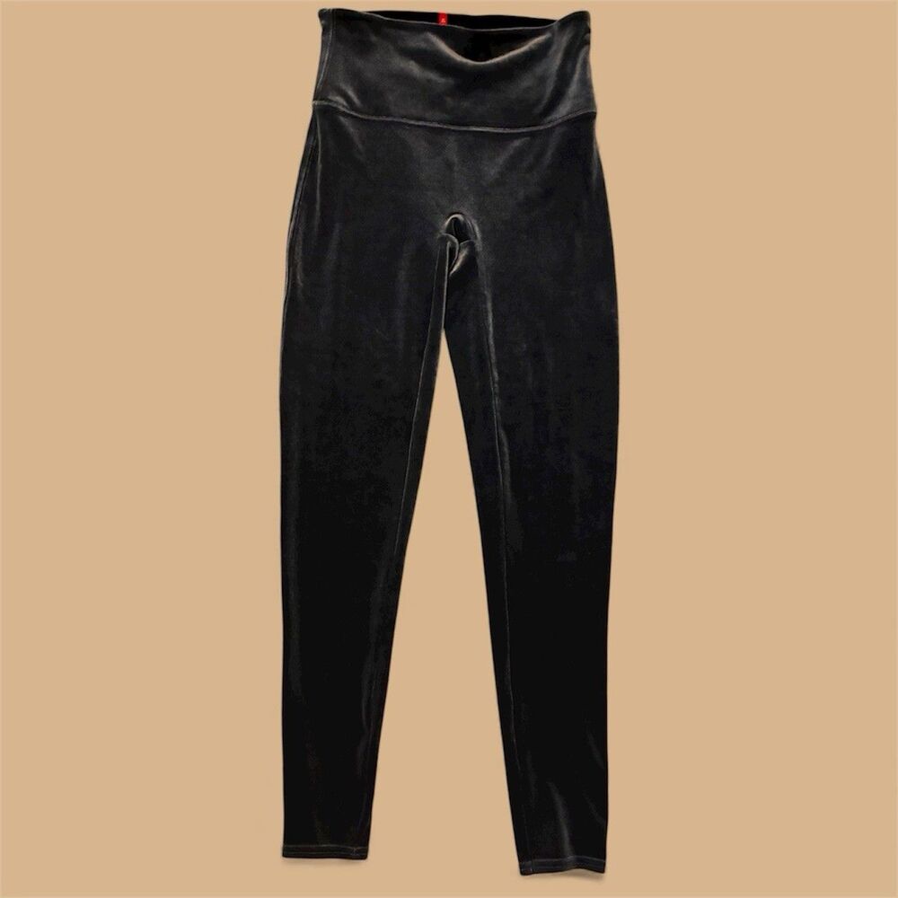 Spanx Women’s Shiny Gray Pants Size Large